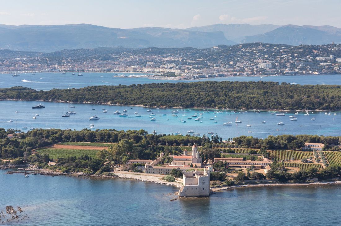 Les îles de Lérins en bateau