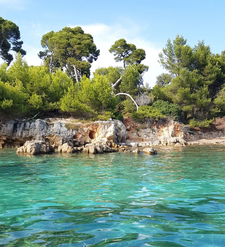 Les îles de Lérins en bateau