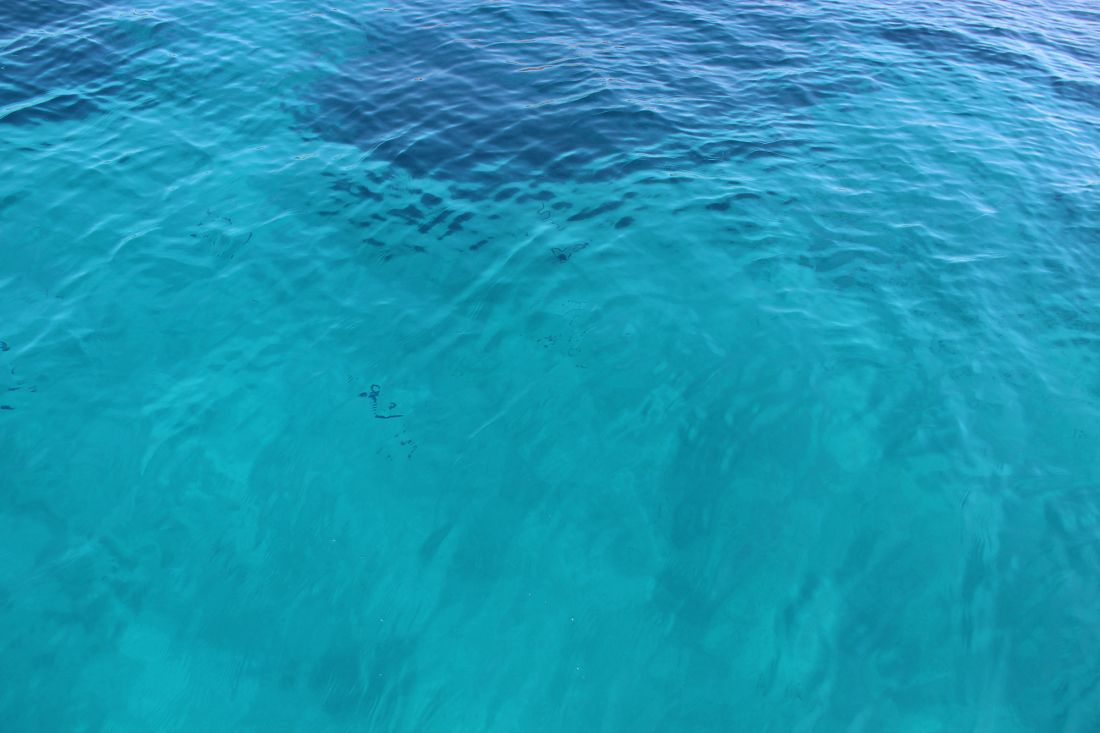 eau turquoise des 3 caps